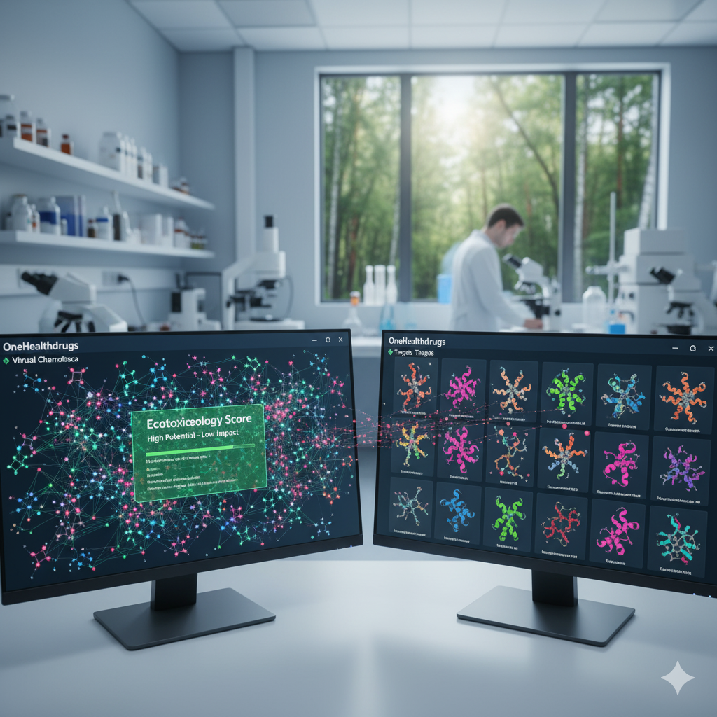 OHD:LUB project - docking the OHD compounds against protein targets to select potential low environmental impact compounds